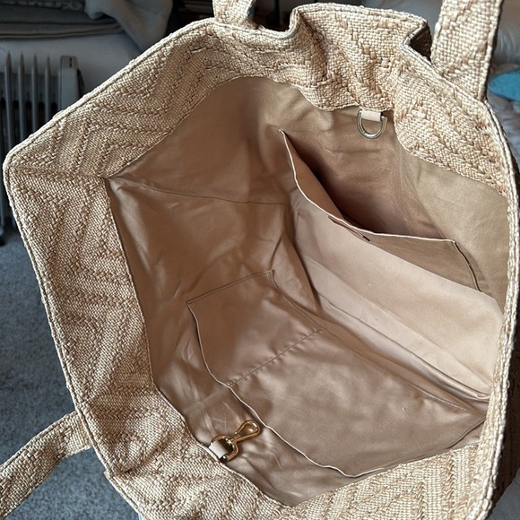 HAREMLIQUE raffia beach/tote bag great condition - Picture 10 of 11
